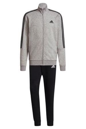 adidas trainingspakken zwart wit grijs|Adidas trainingspak.